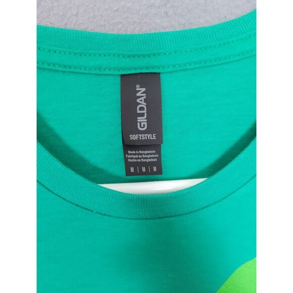 The Beer Drinker Elf Christmas T-Shirt Funny Tee Mens Size Medium - Picture 4 of 8